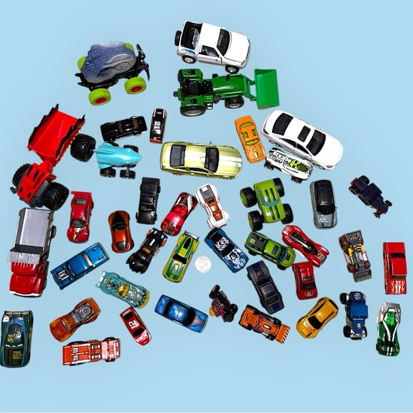 Other - 41 Assorted Colorful Toy Cars Set
